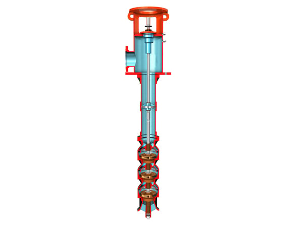 National Pump Company Pompes à turbine verticales - Monobloc