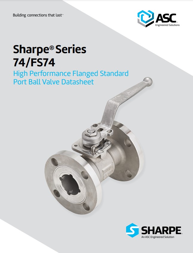 Sharpe Series 74 & FS74 Datasheet