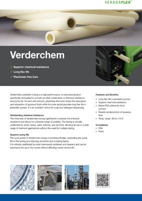 Tubes Verderflex Vantage 5000 Verderchem