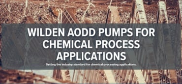 Pompes Wilden AODD pour applications de procédés chimiques