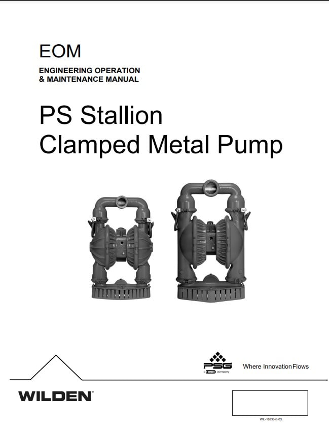 Wilden Pro‑Flo Shift Stallion Clamped Metal Pump 76mm EOM
