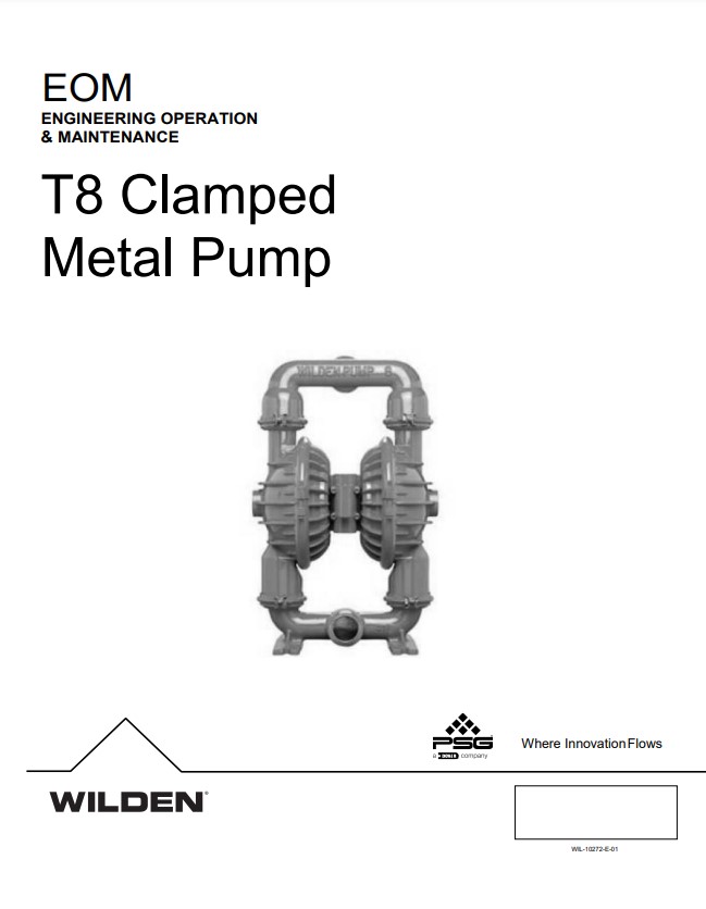 Wilden 51 mm (2”) Turbo‑Flo Stallion Clamped Metal Pump EOM