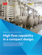 3M High Flow Capabilities in a Compact Footprint