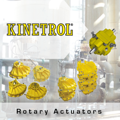 Actionneurs rotatifs KINETROL de John Brooks Company