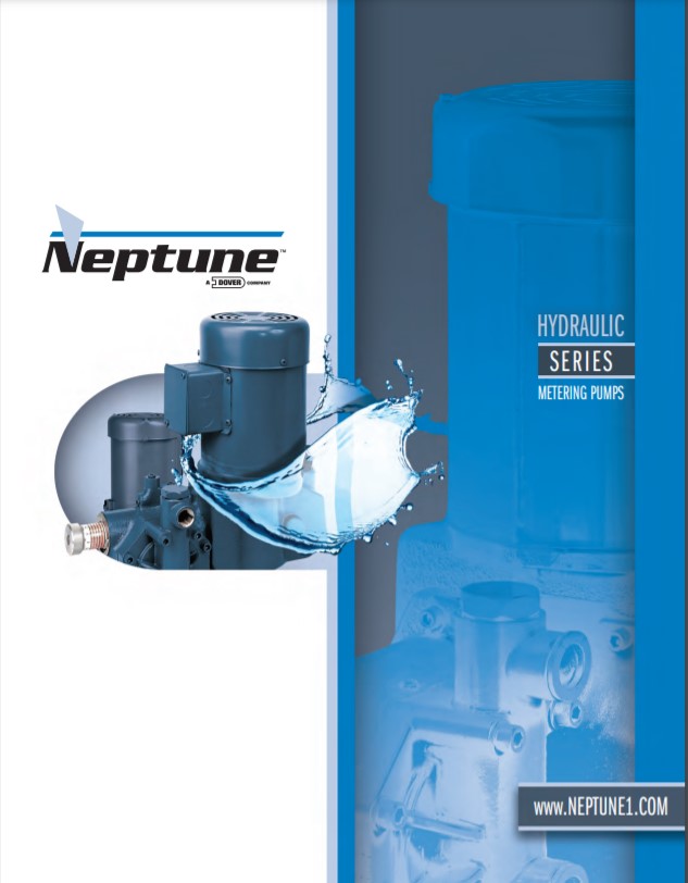 Neptune Model 5003 5005 Hydraulic Diaphragm Metering Pump