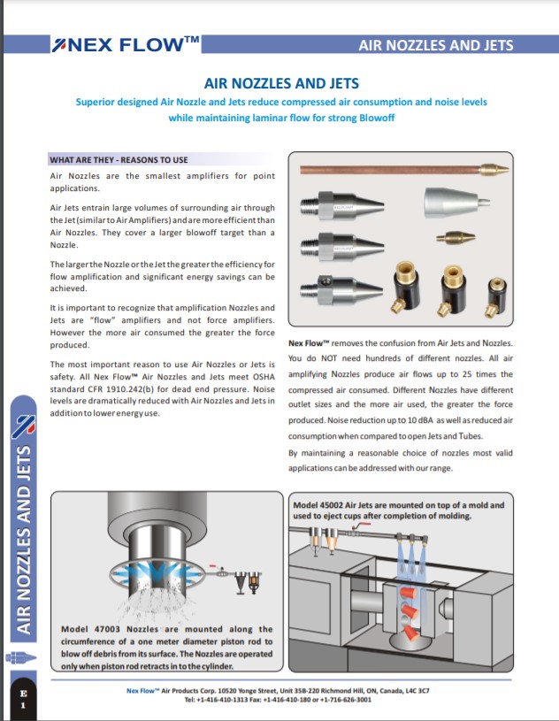 Nex Flow Air Nozzles