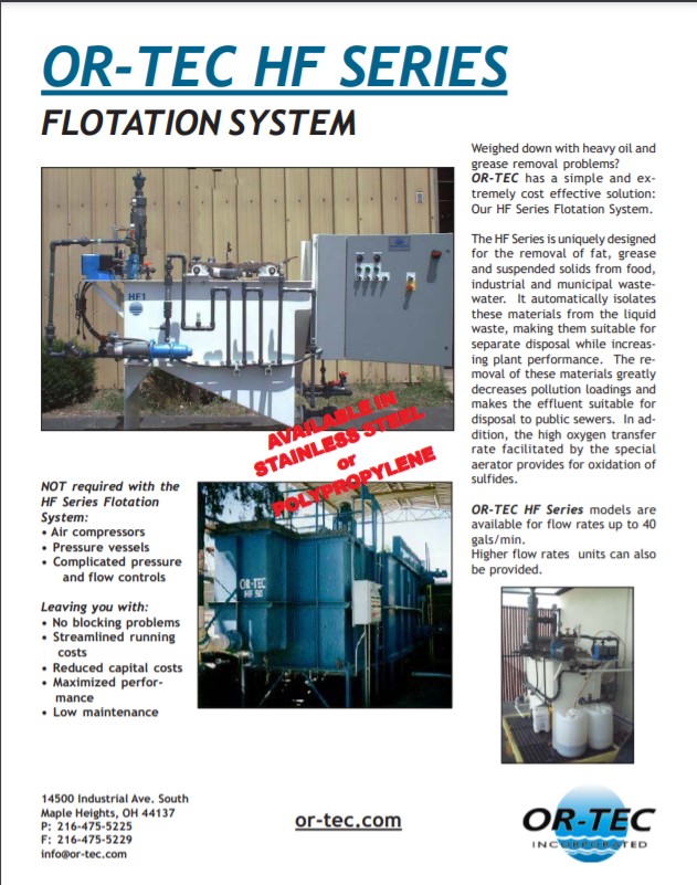 OR TEC HF Flotation System1