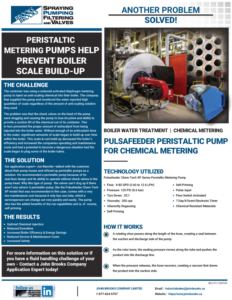 Improved Boiler Efficiency with Peristaltic Metering Pumps
