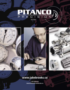 Catalogue de produits Pitanco Precision de John Brooks Company