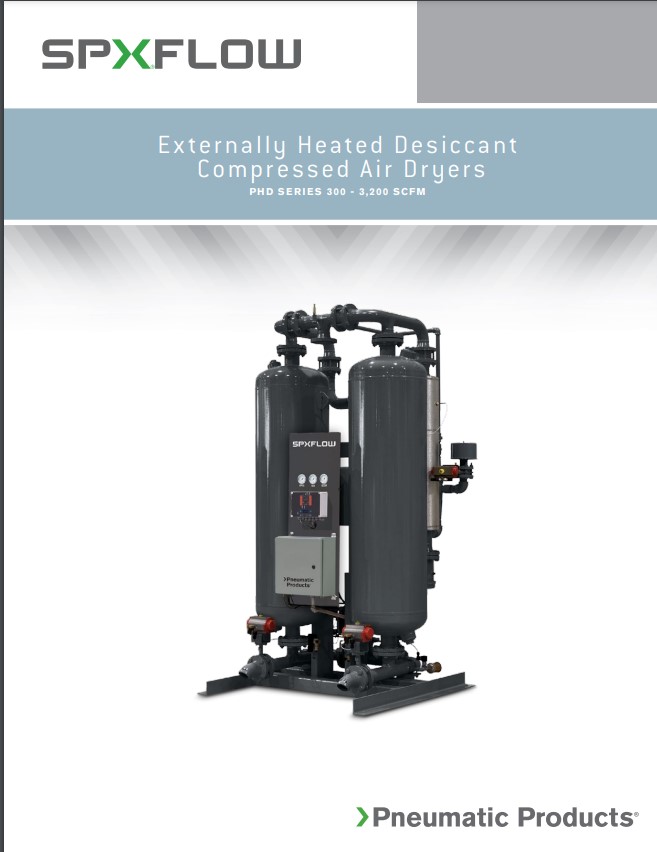 Pneumatic Products Heated Desiccant Air Dryers PHD Series