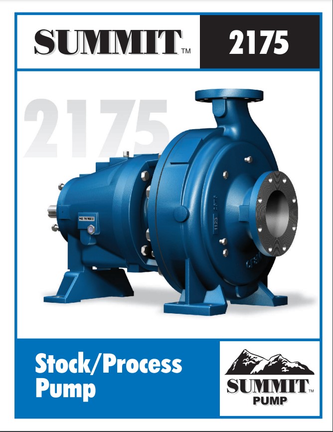 SUMMIT 2175 Stock Process Pump