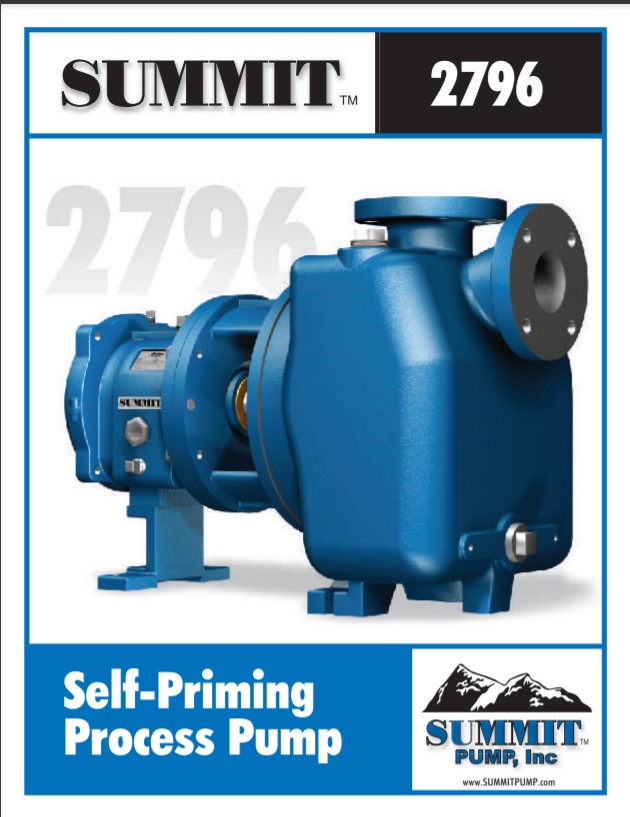 SUMMIT 2796 Self Priming Process Pump