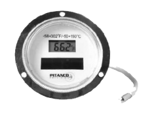 Pitanco Precision Remote Reading Solar Digital Thermometer