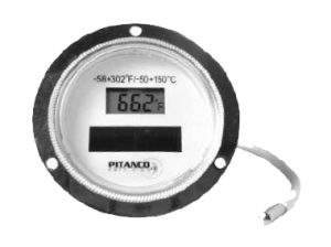 Thermomètre numérique solaire à lecture à distance Pitanco Precision