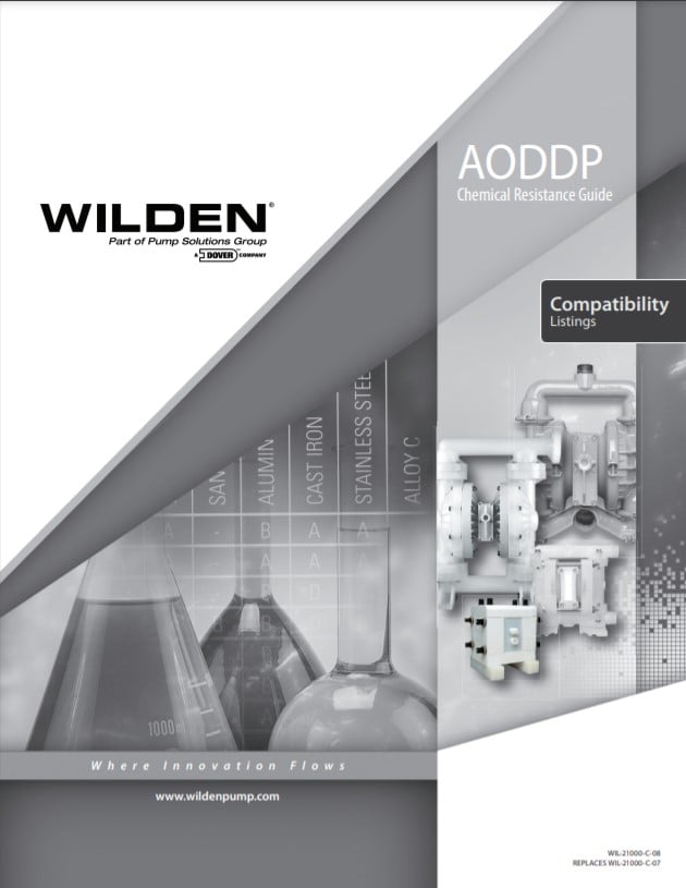 Wilden Chemical Resistance Guide