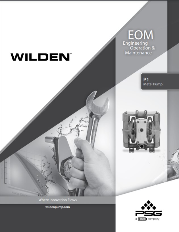 Wilden Pro-Flo P1 Clamped Metal Pump EOM