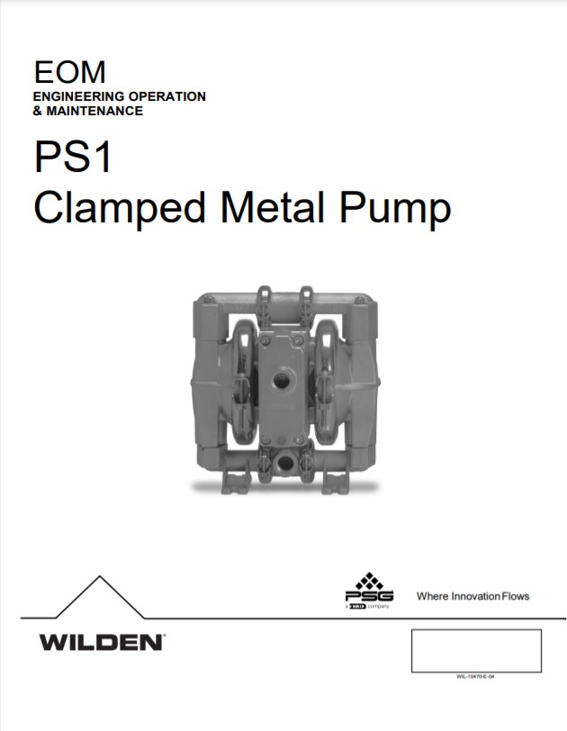 Wilden Pro-Flo Shift PS1 Clamped Metal Pump-EOM