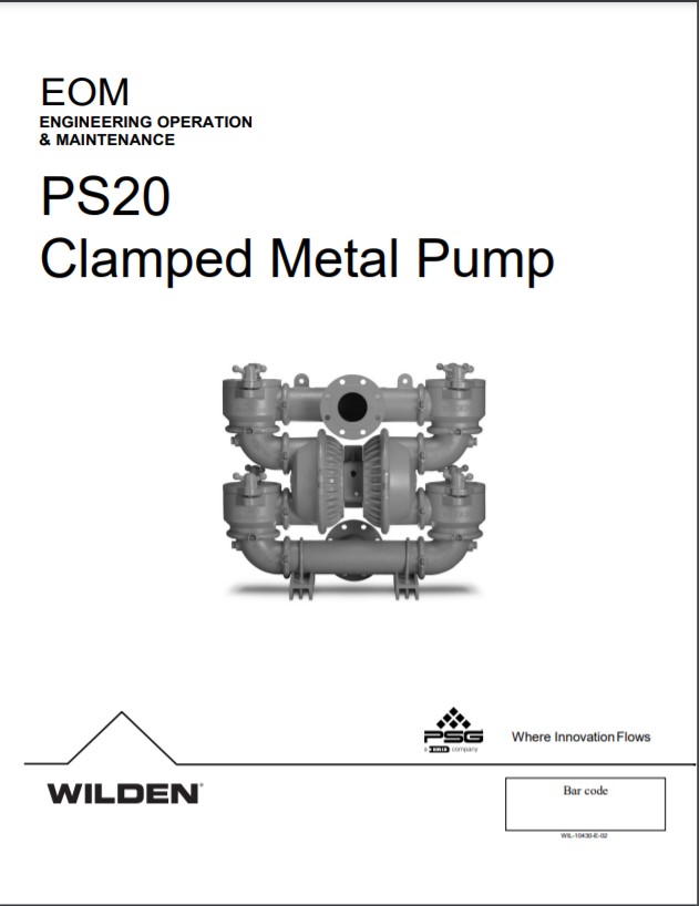 Wilden Pro-Flo Shift PS20 Clamped Metal Pump EOM