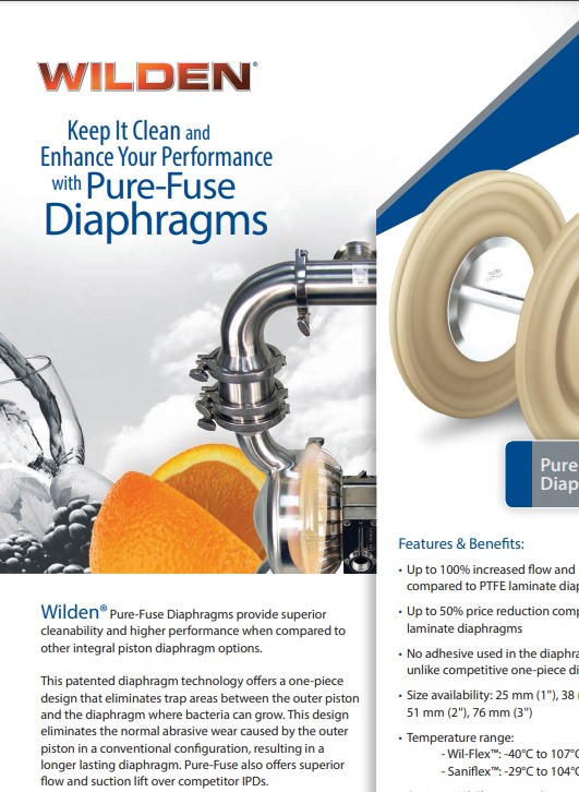 Wilden Pure-Fuse Diaphragm Flyer