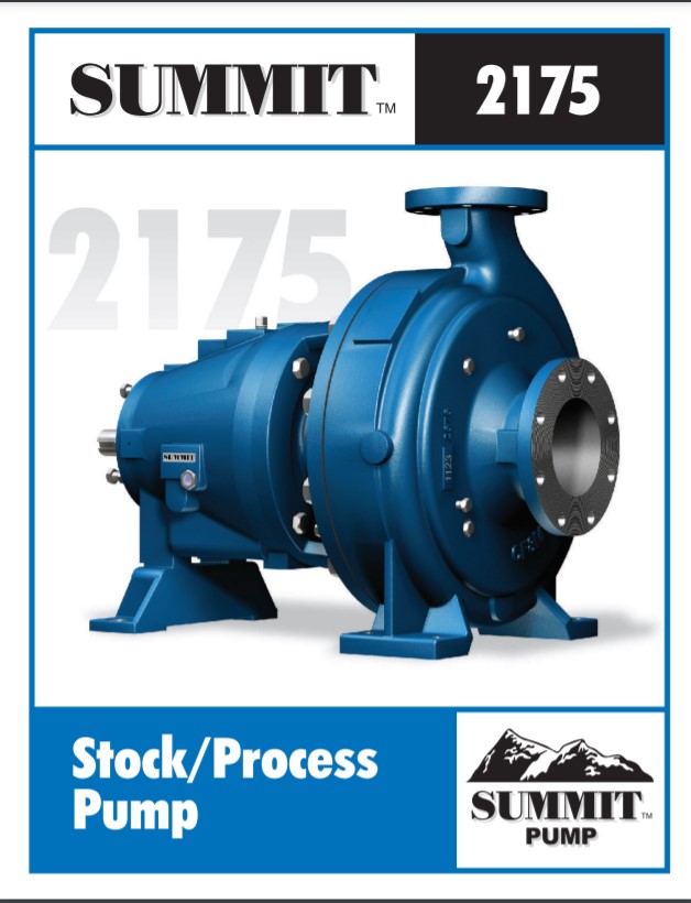 summit 2175 stock process pumps