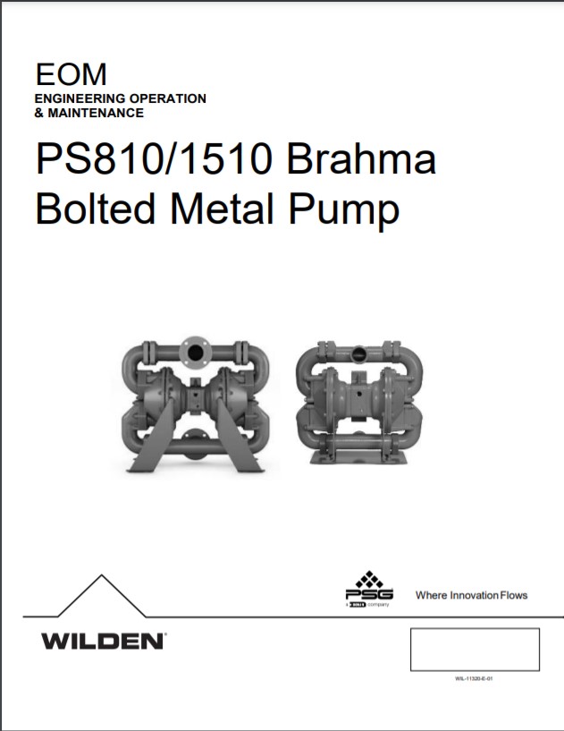 Wilden Brahma PS810 - EOM