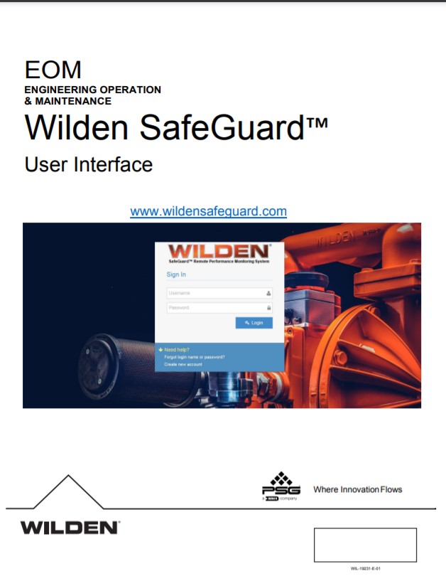 Wilden Safeguard System Interface Eom